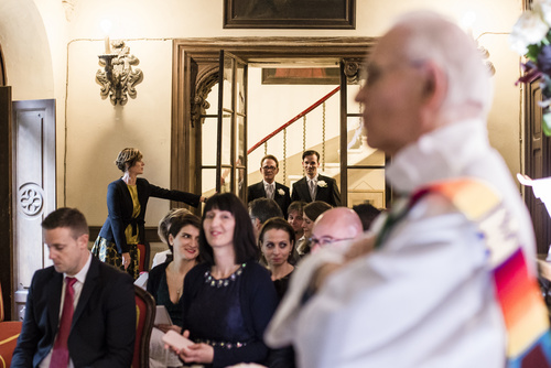 Cerimonia di matrimonio gay nel Monferrato, atmosfera romantica e sofisticata